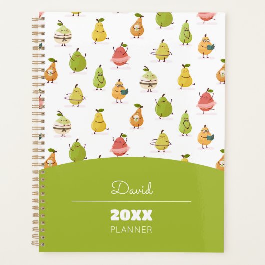 Children's pattern of fun pears (Devant)