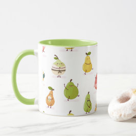 Children's pattern of fun pears mok