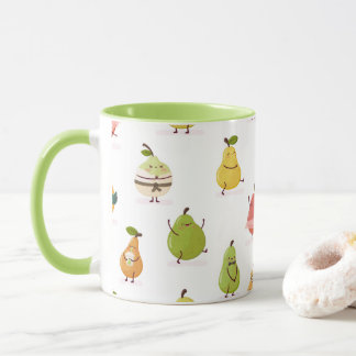 Children's pattern of fun pears mok