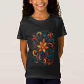 Children's T-shirt with a wonderful" design, beaut (Voorkant)