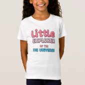 children's t-shirts with text, little explorer (Devant)
