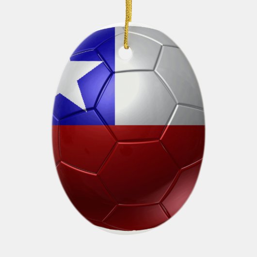 Chile-Ball Keramisch Ornament (Voorkant)