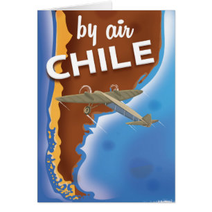 Chile Oude Reisposter