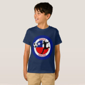 CHILE SOCCER T-SHIRT (Voorkant volledig)
