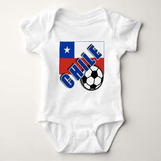 CHILE World Soccer Fan T-shirts (Voorkant)