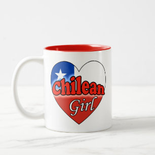 Chilean Girl Tweekleurige Koffiemok