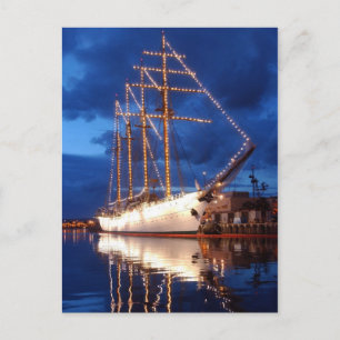 Chilean Tall Ship Esmeralda Briefkaart
