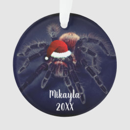  Chileens Roos Hair Tarantula in Santa Hat Ornament