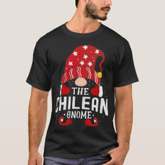 Chileense Gnome Matching Kerstmis PJS voor familie T-shirt