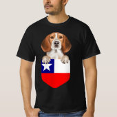 Chileense lagenstaartwond in zakje T-shirt|Hallowe T-shirt (Voorkant)