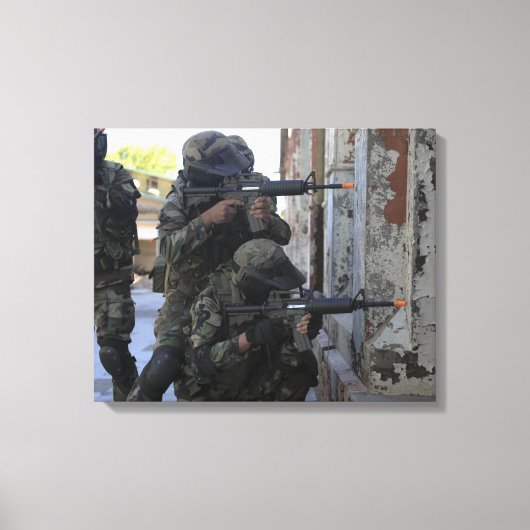 Chileense mariniers canvas afdruk (Voorkant)