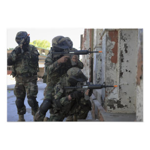 Chileense mariniers foto afdruk