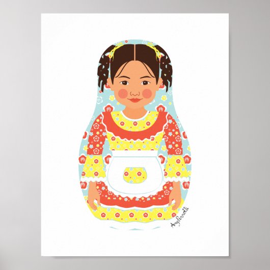 Chileense Matroesjka Poster (Voorkant)
