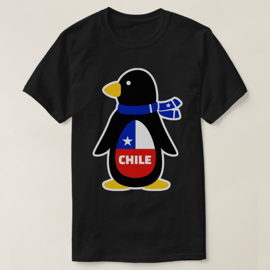 Chileense pinguïn t-shirt (Design voorkant)