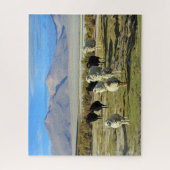 Chileense schapen met 520 pc legpuzzel (Verticaal)