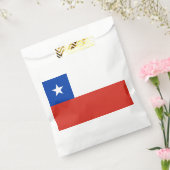 Chileense vlag bedankzakje (Gezegeld)