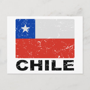 Chileense  vlag briefkaart