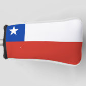 Chileense vlag golfheadcover (Voorkant)