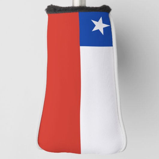 Chileense vlag golfheadcover (Draai 90)
