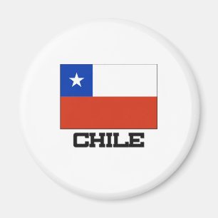 Chileense vlag magneet