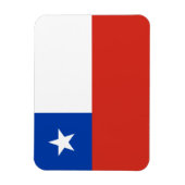 Chileense vlag magneet (Verticaal)