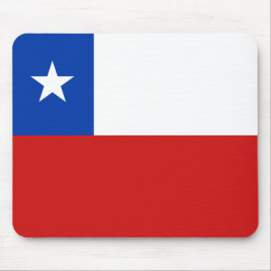 Chileense vlag Mousepad Muismat
