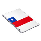 Chileense vlag notitieboek (Rechterzijde)