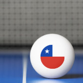 Chileense vlag pingpongballen (Net)