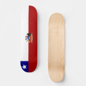 Chileense vlag skateboard (Voorkant)