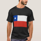 Chileense vlag t-shirt (Voorkant)