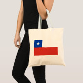 Chileense vlag tote bag (Voorkant (product))