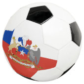 Chileense vlag voetbal (Drie kwart)