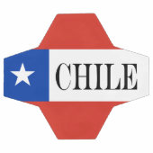 Chileense vlag voetbal (Enkel)