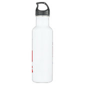 Chileense voetbalspelers waterfles (Achterkant)