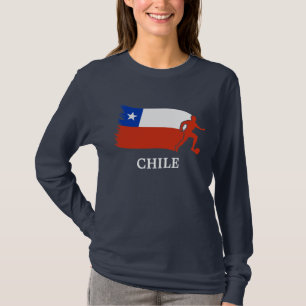 Chileense voetbalvlag t-shirt