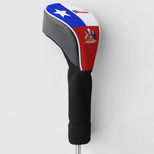 Chileense wapenmantel  golfheadcover (Schuin)