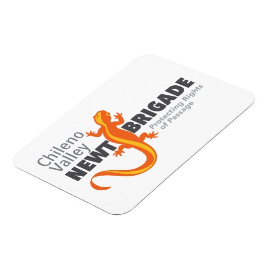 Chileno Valley Newt Brigade Magneet (Linkerzijde)