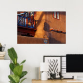 Chiles, Blue & Shadows, photo poster JLH (Bureau à domicile)