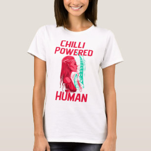 Chili Aangedreven Mens Curry Liefhebber T-shirt
