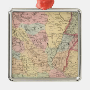 Chili, Argentinië, Paraguay en Uruguay Metalen Ornament