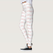 Chili Capsaicine Molecular Chemical Formule Leggings (Links)