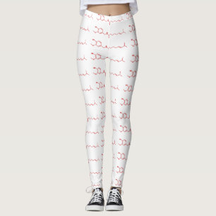 Chili Capsaicine Molecular Chemical Formule Leggings