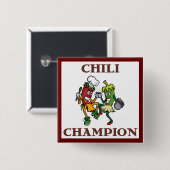Chili Champion DansChilis Button (Voorkant /achterkant)