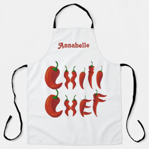 Chili Chef personaliseert Long Apron Schort