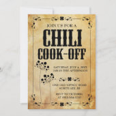 Chili Contest Uitnodigingen ~ Chili Cookout Uitnod (Voorkant)