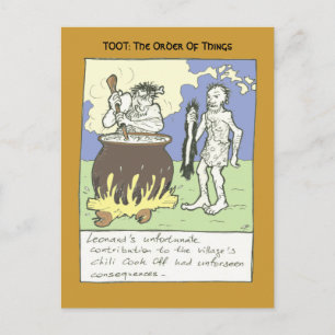 Chili Cook off Briefkaart