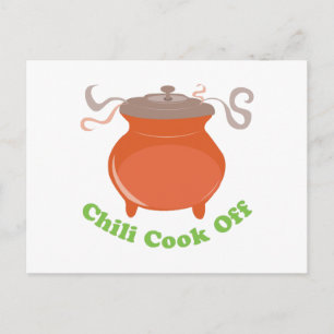 Chili Cook off Briefkaart