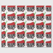 Chili Cook-off Cadeaupapier (Vlak)