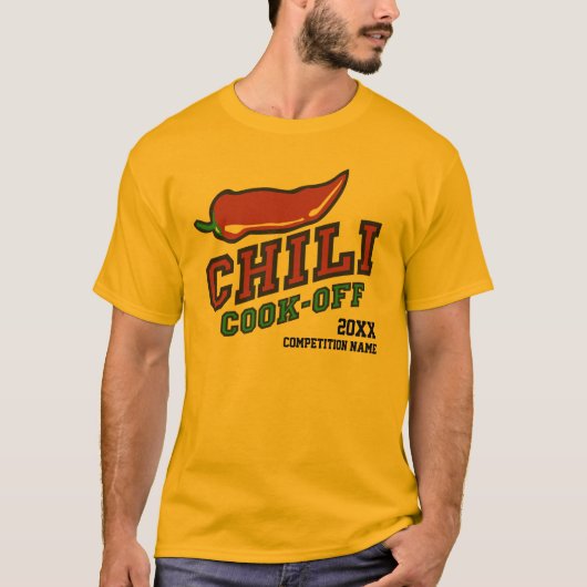 Chili Cook Off Competition T-shirt (Voorkant)