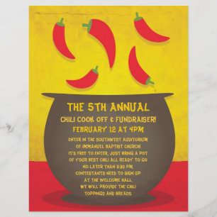 Chili Cook Off Flyer